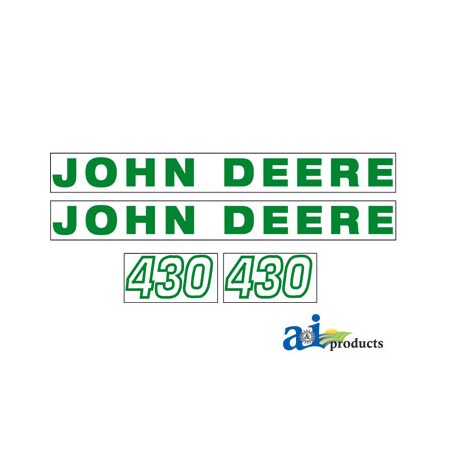 A & I Products Hood Decal 26" x4" x0.2" A-JD430